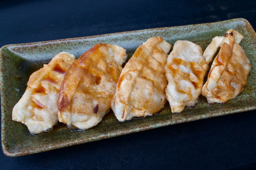 Spicy Deep-Fried Gyoza
