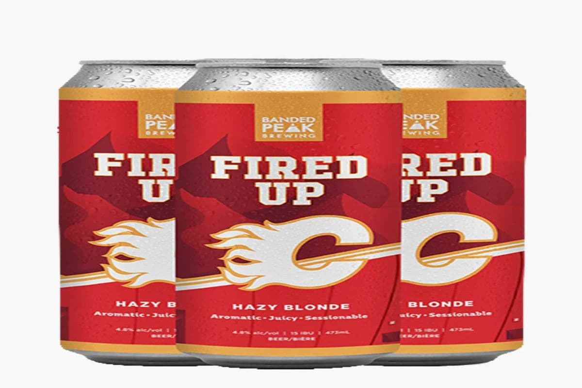 Banded Peak Fired Up Hazy Blonde Ale (4 Cans) (1 x 4X473ML)