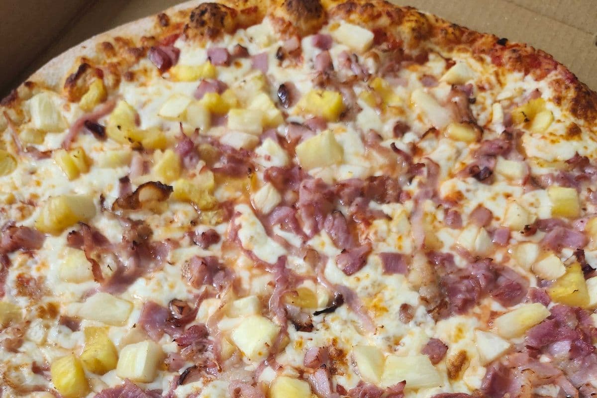 3. 12" Medium Hawaiian Pizza
