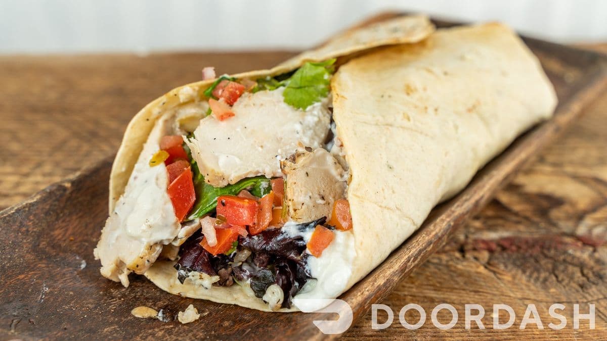 Greek Chicken Wrap