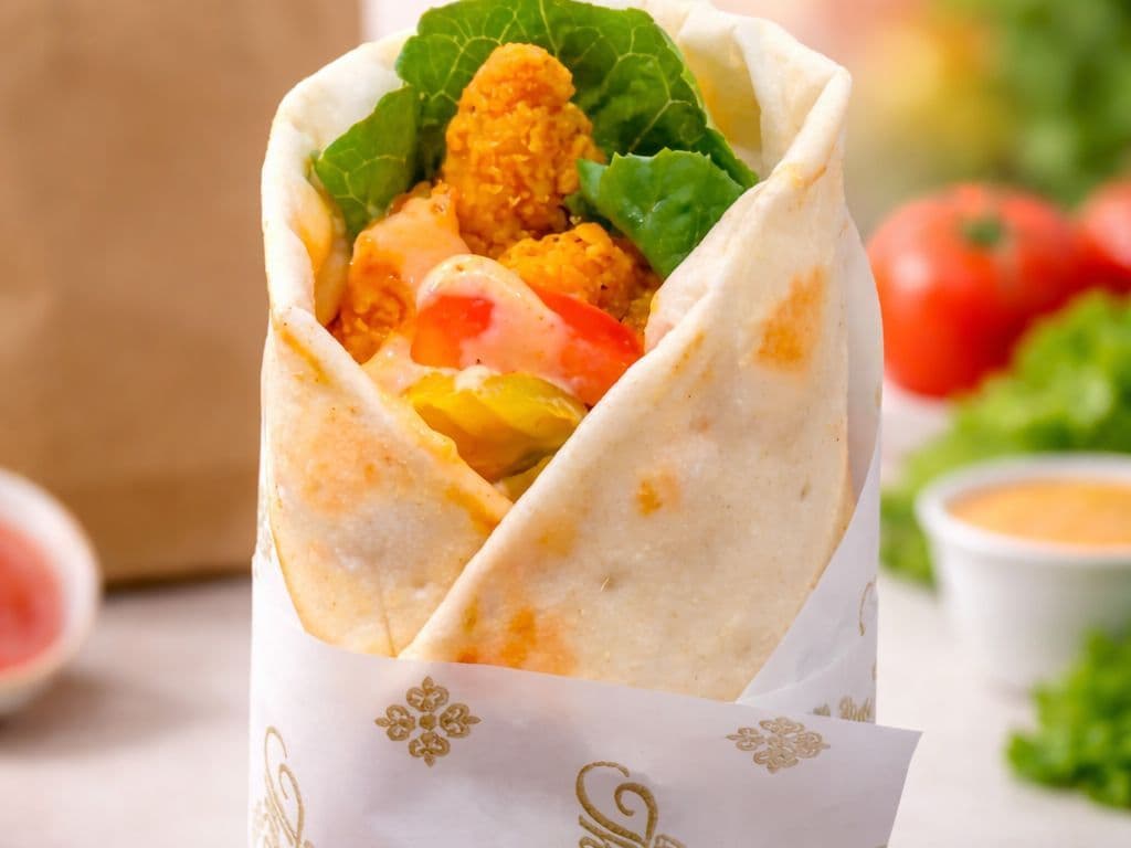 Lite Crunch Chicken Wrap