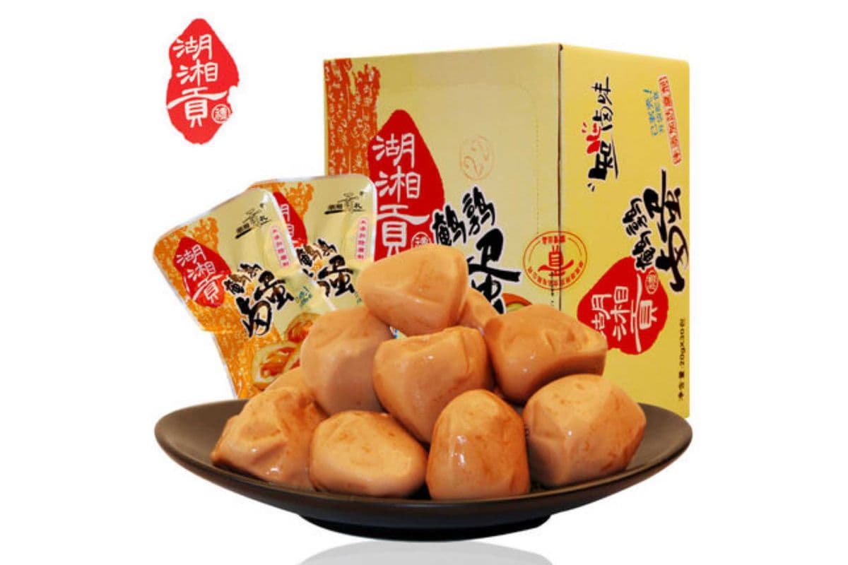 HXG Quail Egg Original Flavor(湖湘贡 知心卤蛋盒装)
