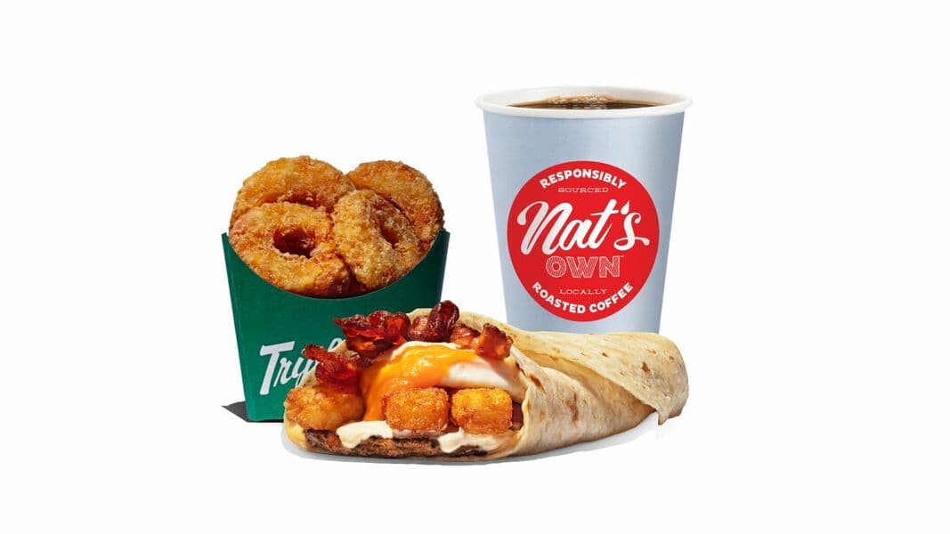 Loaded Breakfast Wrap Combo
