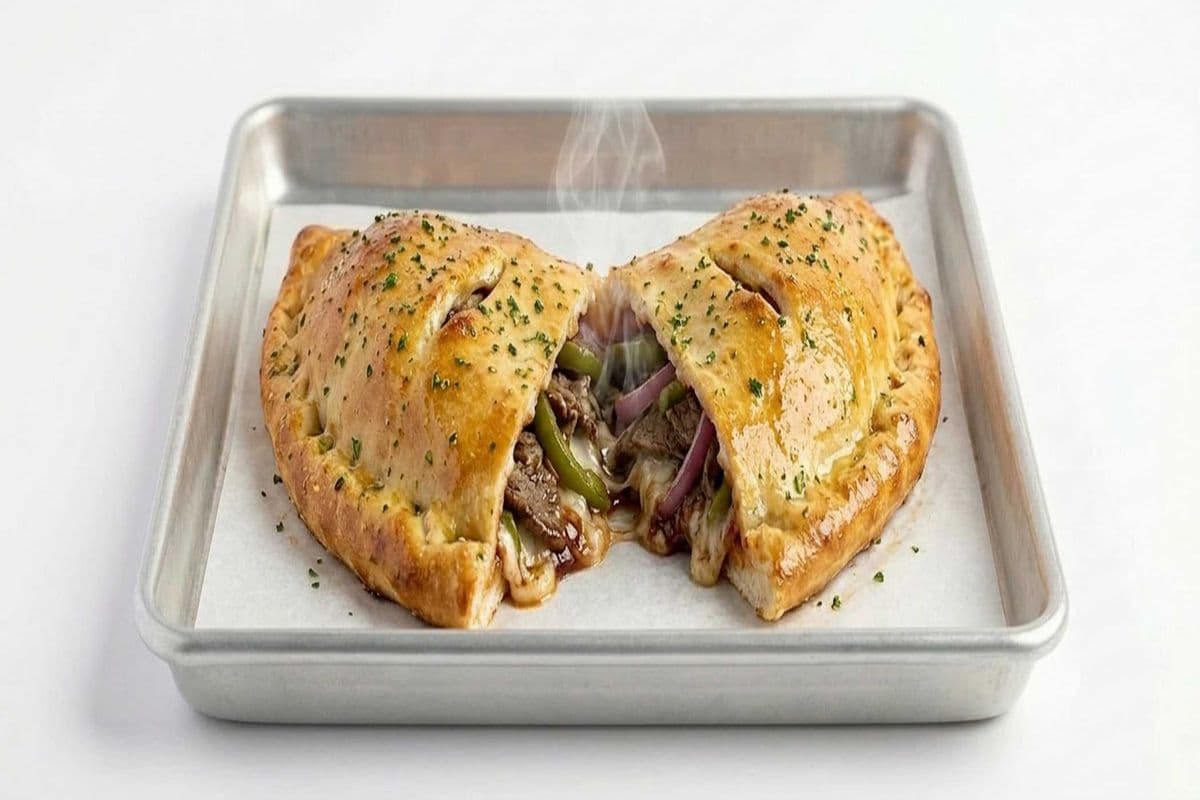 Philly Steak Calzone