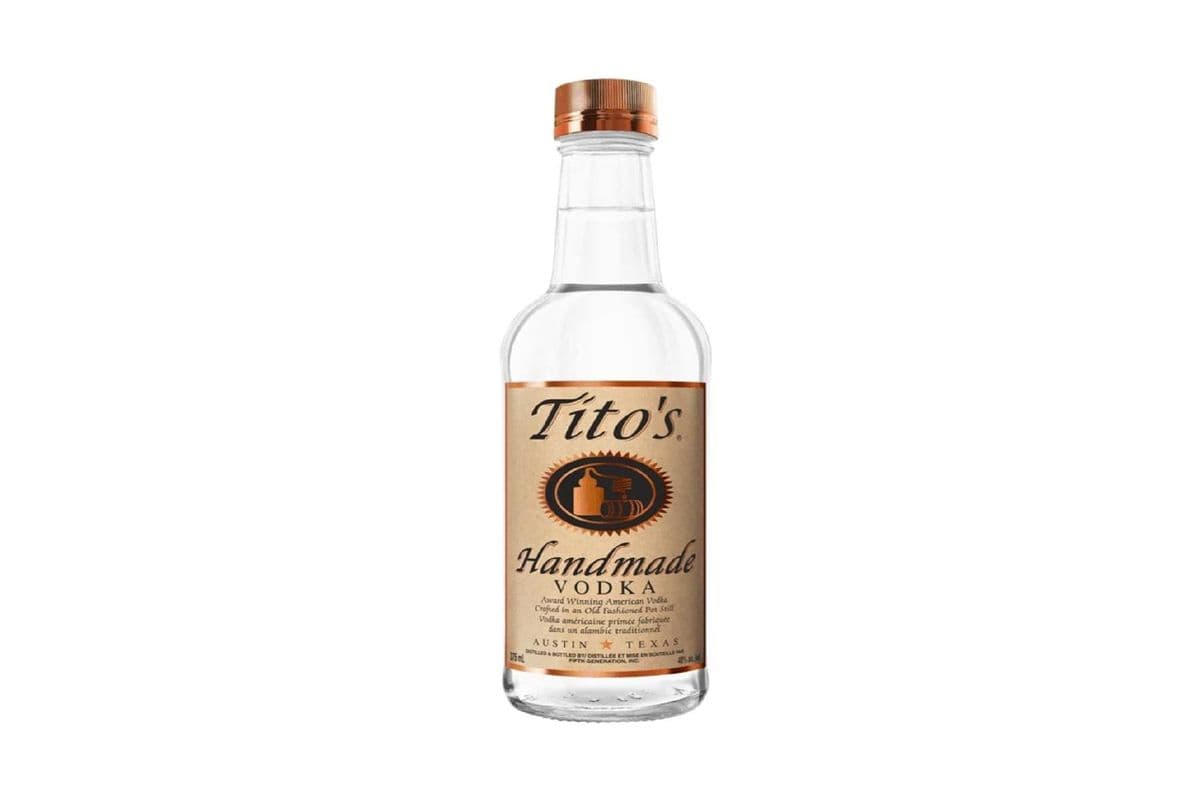 760365. TITO'S HANDMADE VODKA (1 x 375ML)