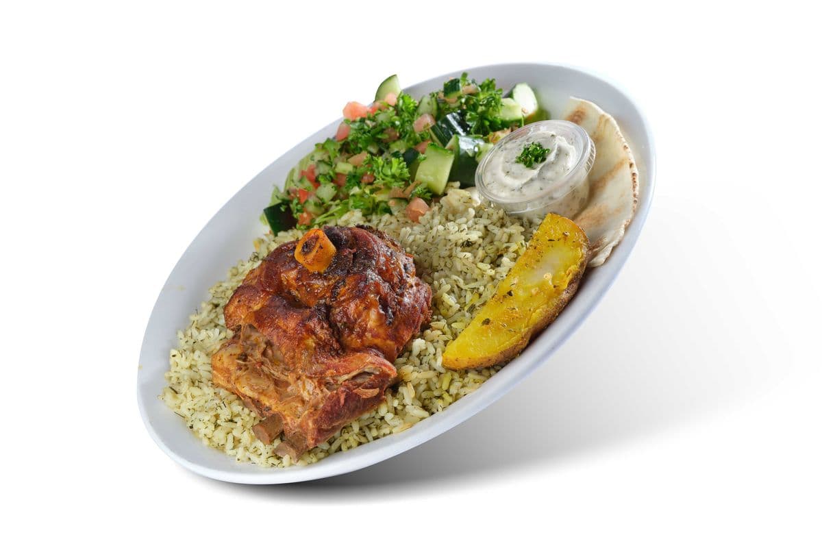 rost lamb plate