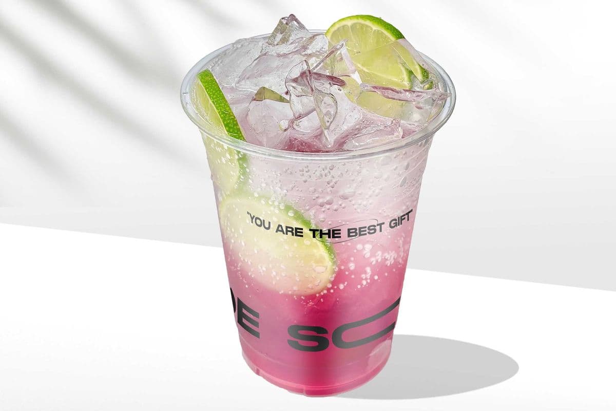 Sparkling Raspberry and Lime