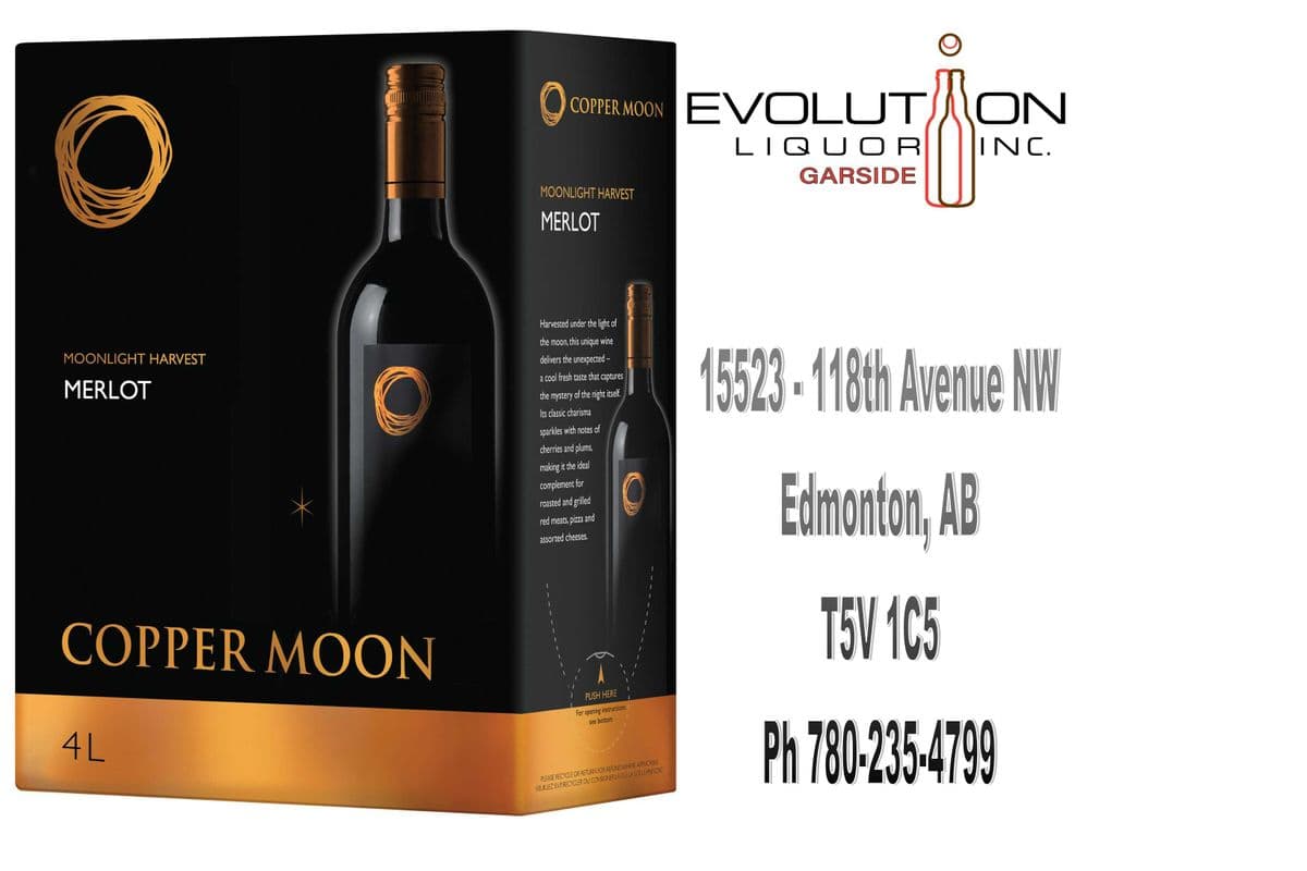 Copper Moon Merlot 4000B (1 x 4L Box)