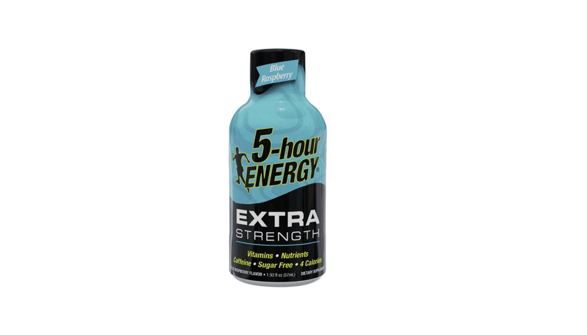5 Hour Energy - Teneur Fort Framboise Bleue / Extra Strength Blue Raspberry 57mL