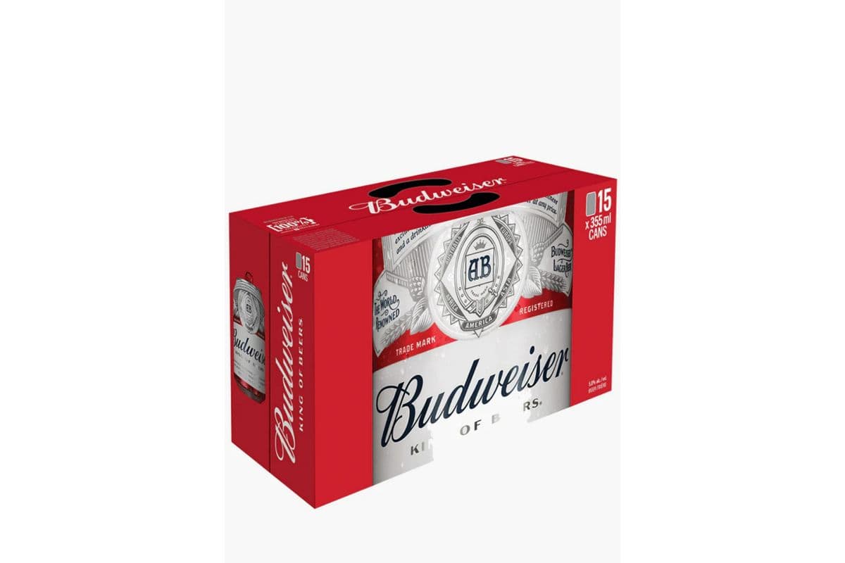 Budweiser Can (15 x 355 ml Cans)