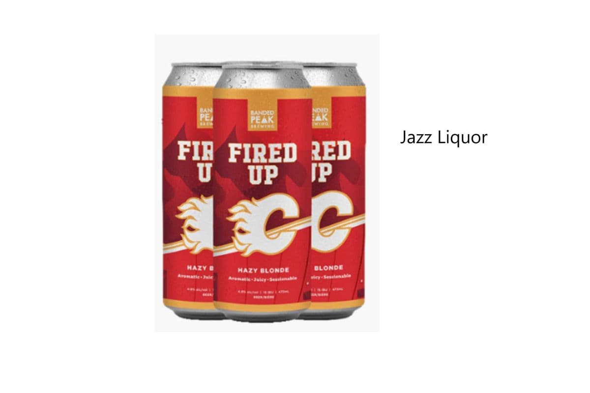 FIRED UP HAZY BLONDE BANDED PEAK 4PKC (1 x 4X473ML)