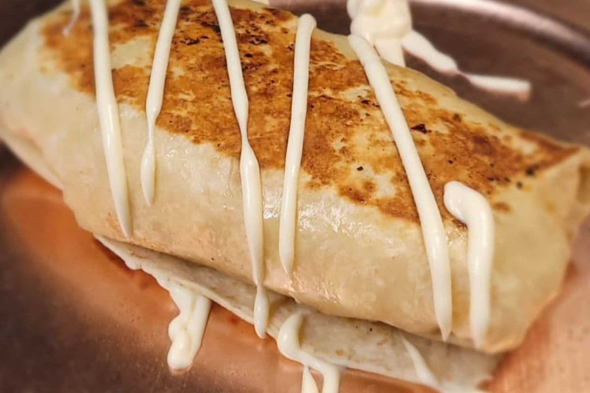 Crispy Tikka Masala Chicken Wrap