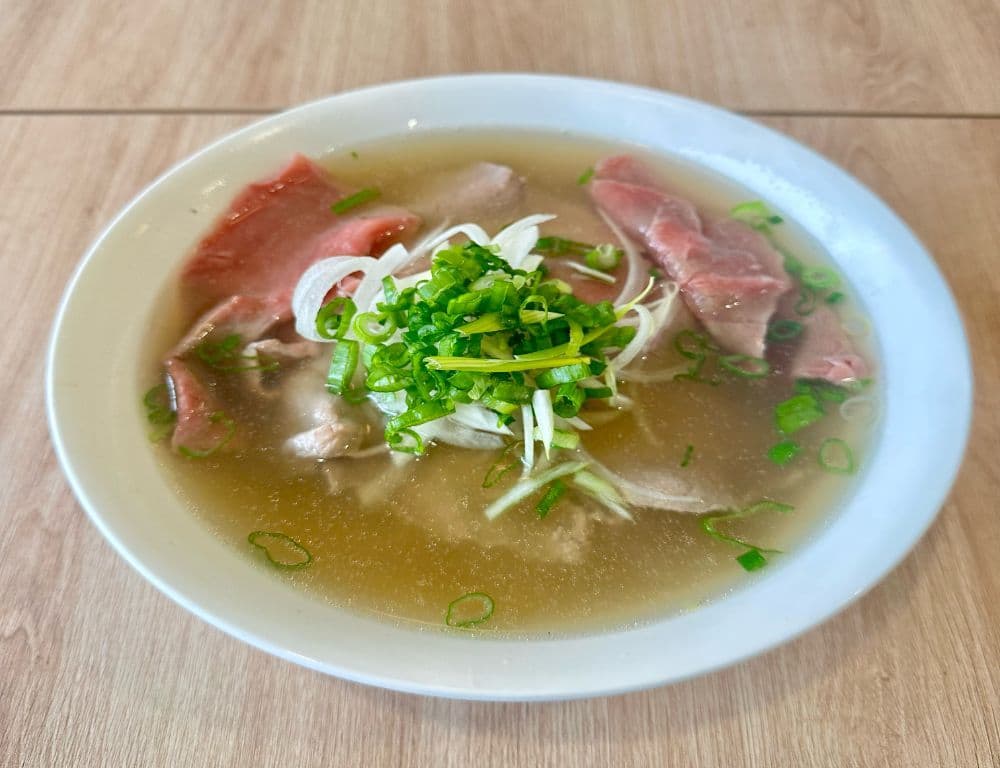 Pho bœuf saignant (sans gluten)