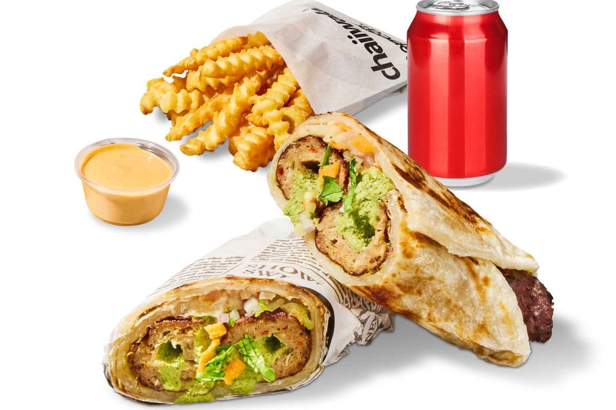 Chicken Kebab combo (512 Cal)