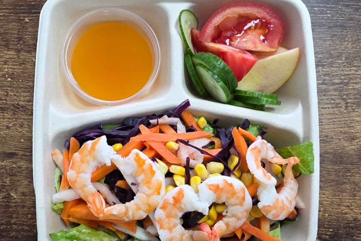 Shrimp Salad Bowl w/ Sour Mango Dressing