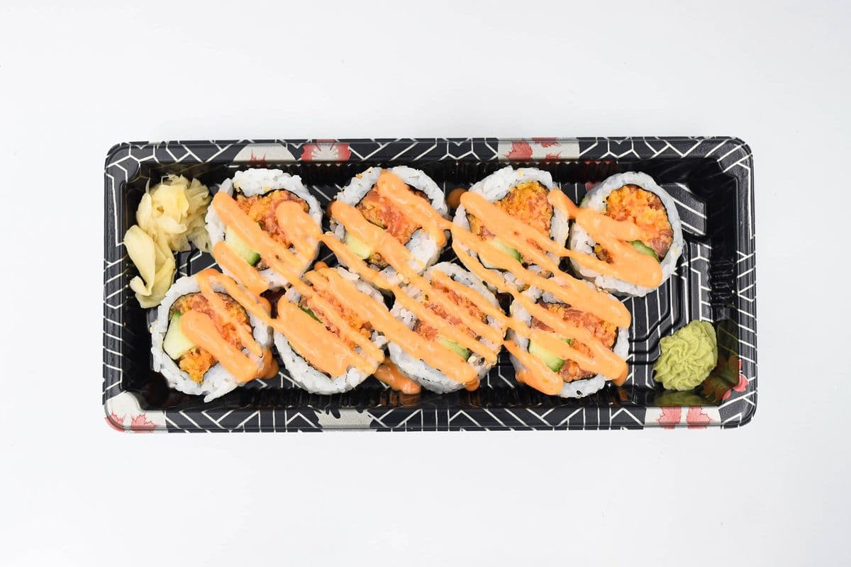 Gluten Free Spicy Salmon Roll