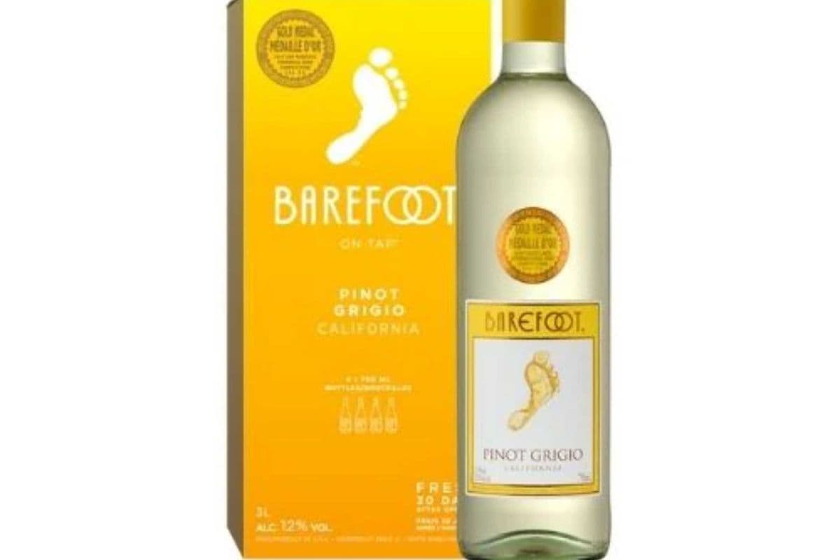 Barefoot Pinot Grigio (1 x 3 L Bottle)