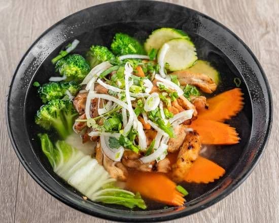 13. Pho Ga Nuong 烤鸡腿粉 / 13. Pho Ga Nuong