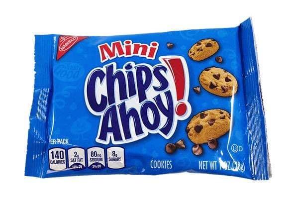Christie Mini Biscuits Chips Ahoy 26g/ Christie Mini Chips Ahoy Cookies 26g