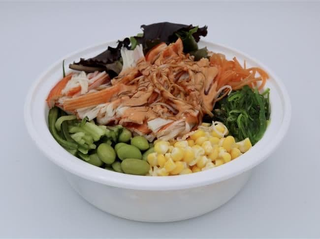 Spicy Crab Meat Poke Bowl