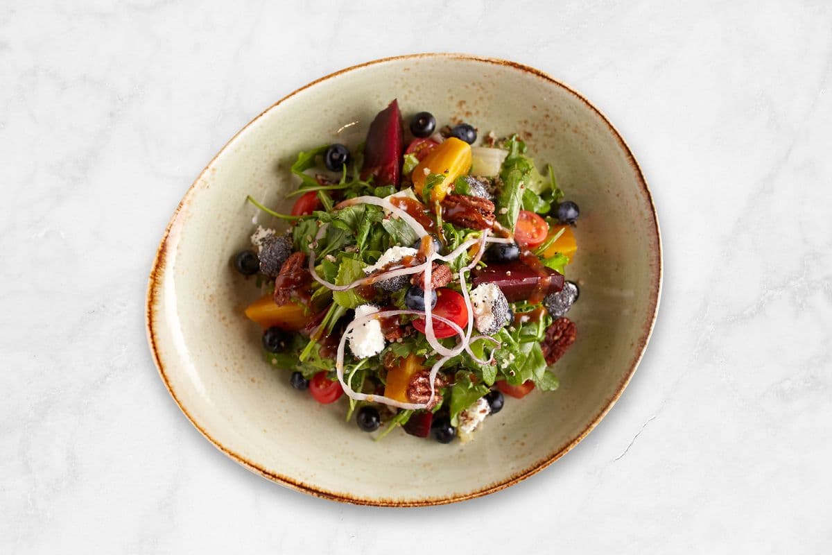 Roasted Beet & Goat Cheese Salad