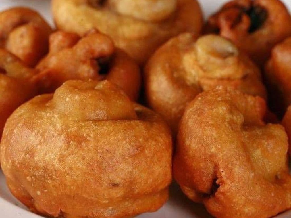 Mushroom Pepper Pakora