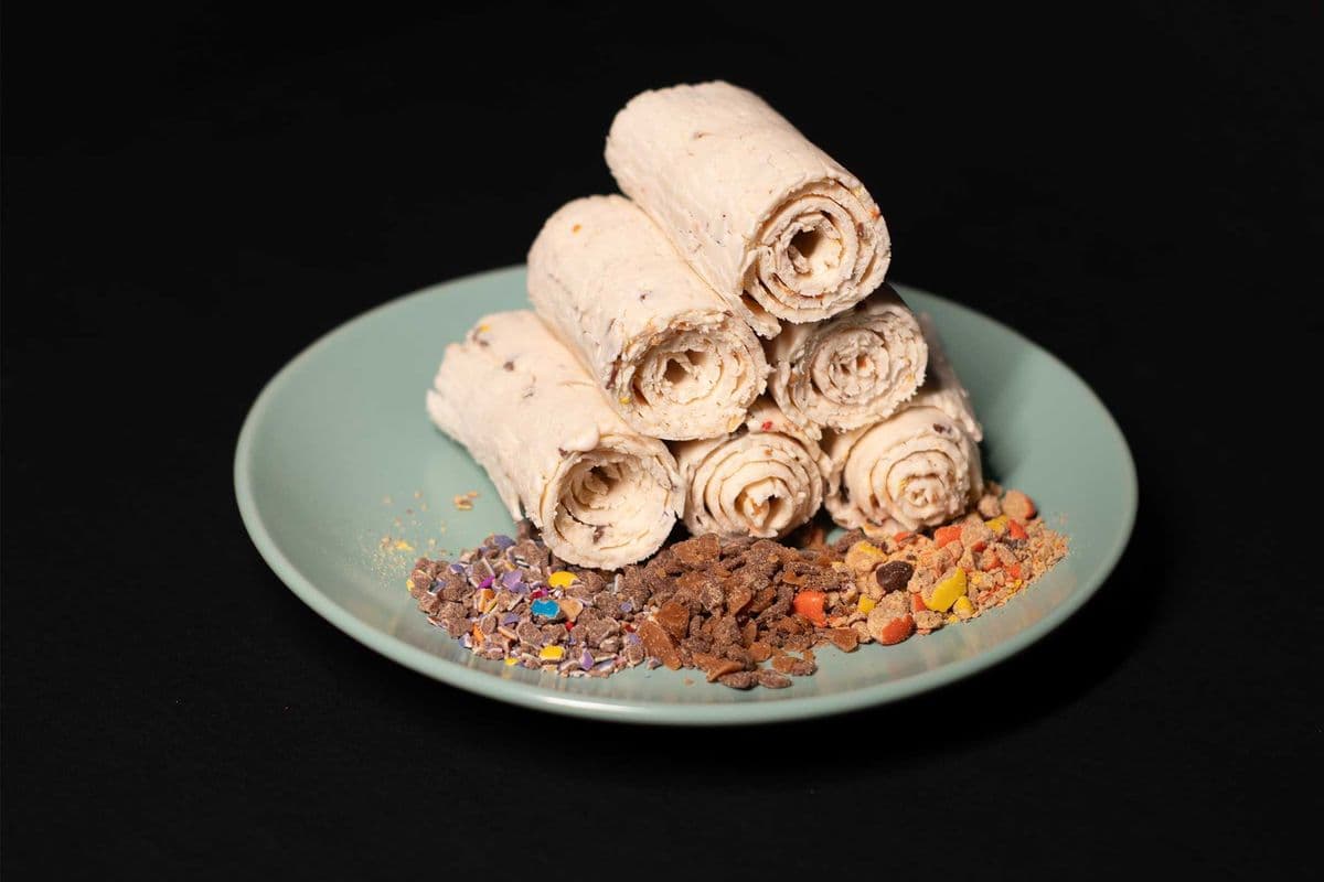 Chunky Monkey Thai Rolled Ice Cream