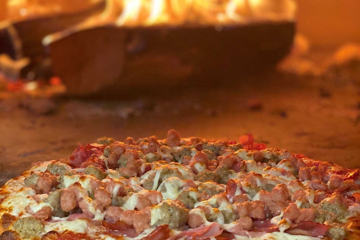 Small 10" Pizza Per gli Amante Della Carne (Meat Lovers)