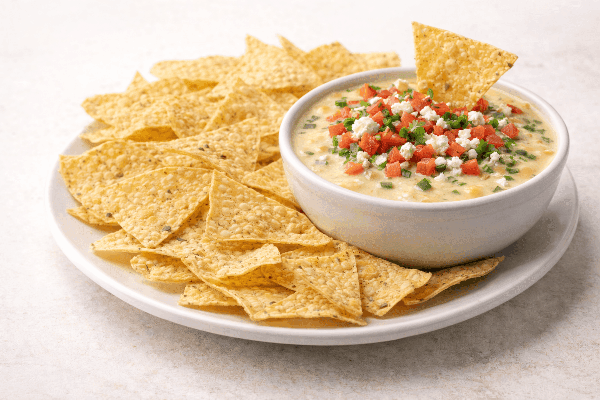 Day & Night Loaded Queso Dip