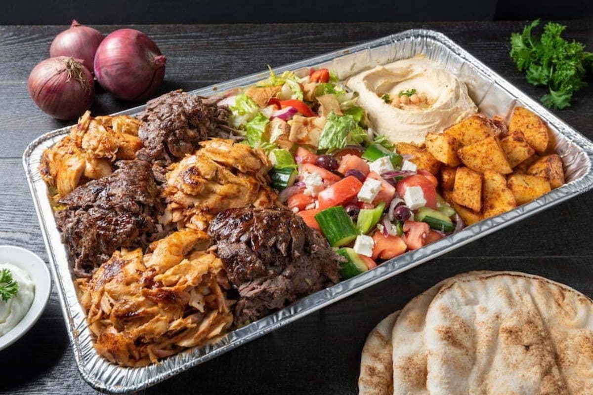 Family Shawarma Plate for 10 people