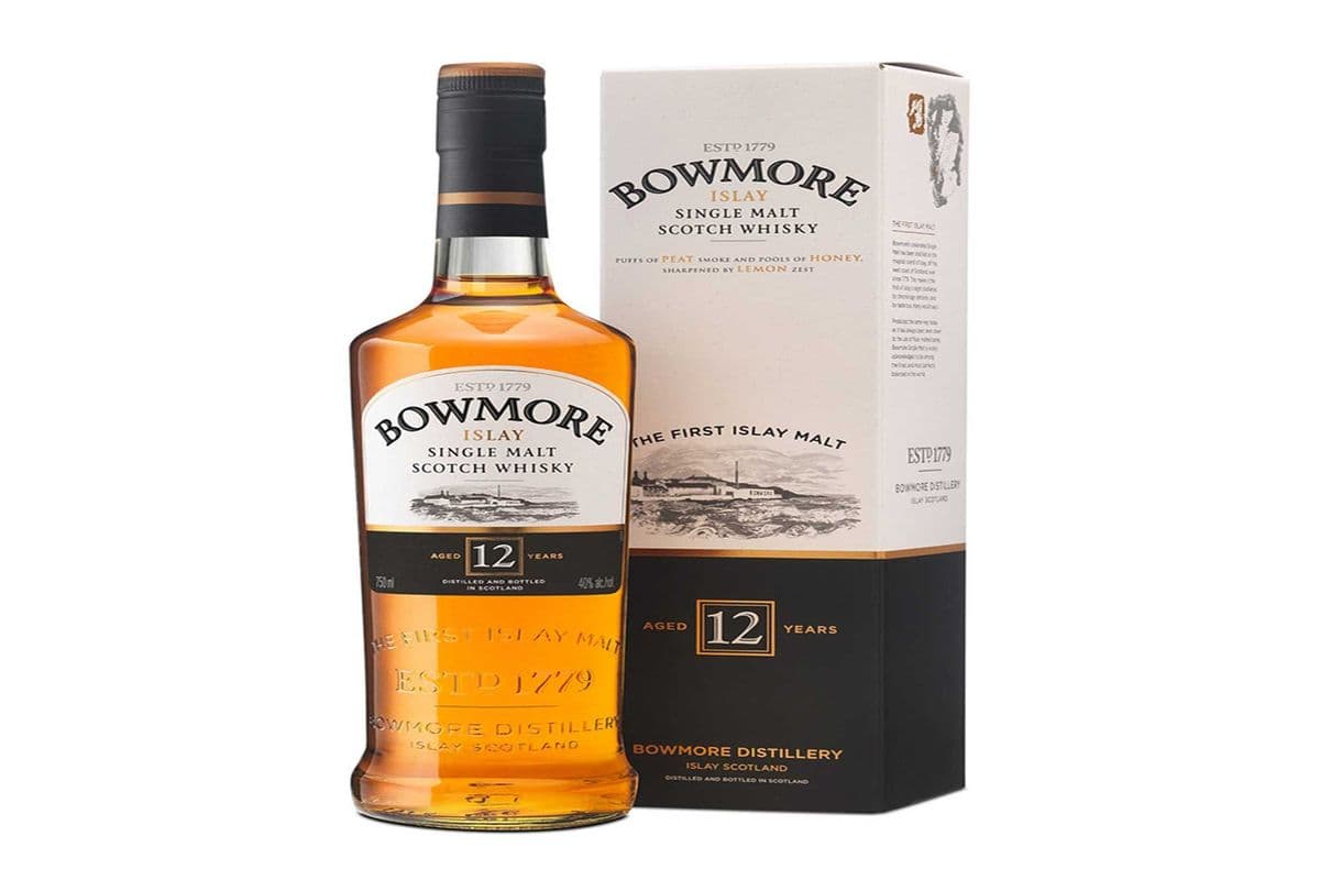 BOWMORE 12 YR SCOTCH WHISKY 750 ML (1 x 750ML)