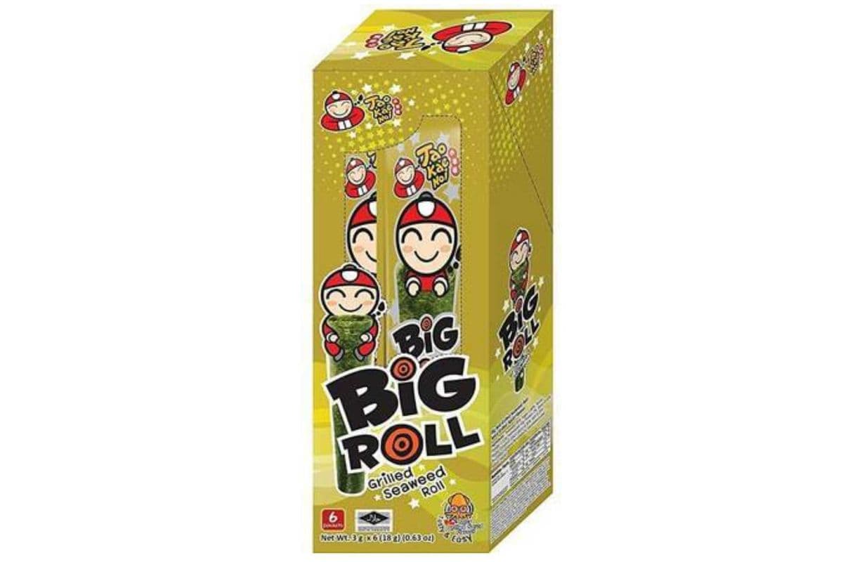TAO KAE NOI · Big Roll Grilled Squid Flavour (9 x 3g)