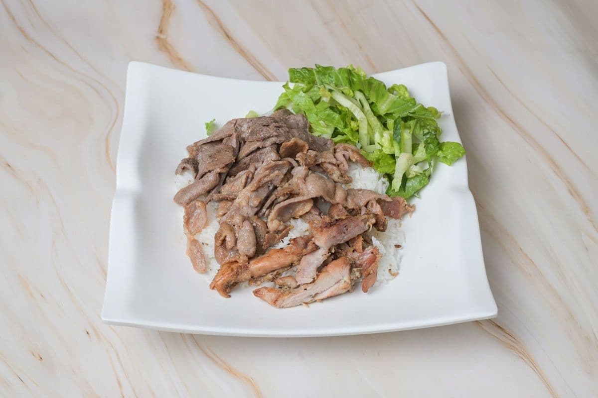 21. Three Colours Rice Plate