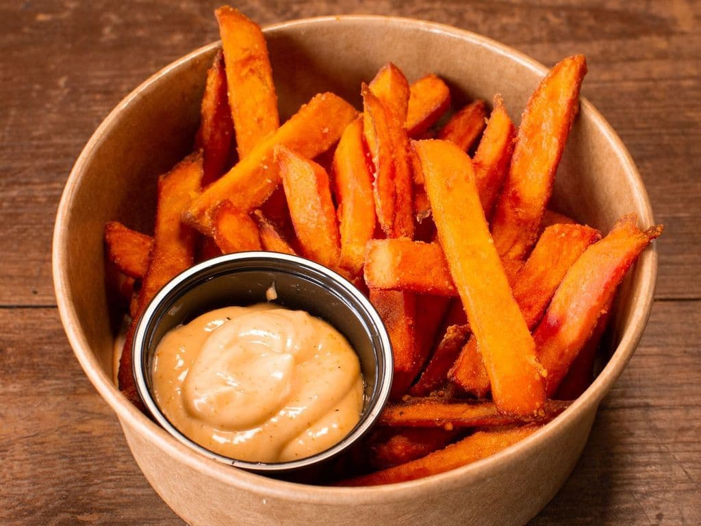 ~TLC Sweet Potato Fries w/ Chipotle Aioli