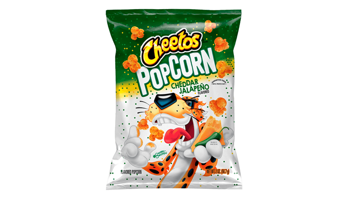 Cheetos Popcorn Mais Souffle Cheddar Jalapeno 180g