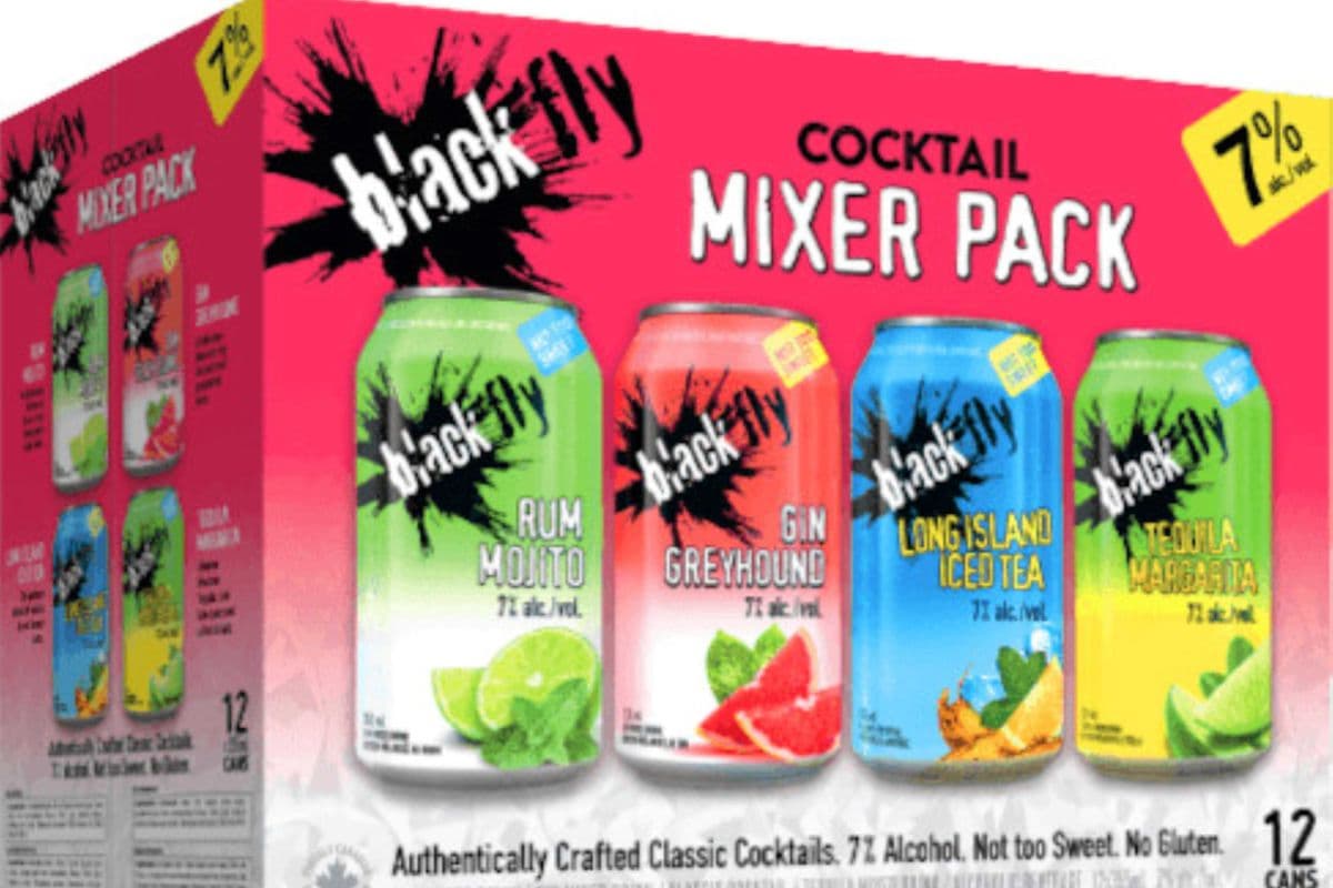 BLACK FLY CLASSIC COCKTAIL MIXER 12 CANS (1 x 12 CANS)