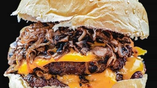 American Double Burger