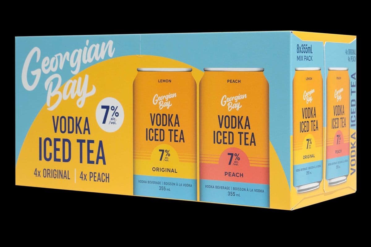 Georgian Bay Vodka Iced Tea (8 x 355 ml)