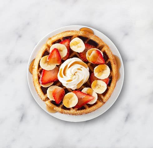 Strawberry Banana Waffle