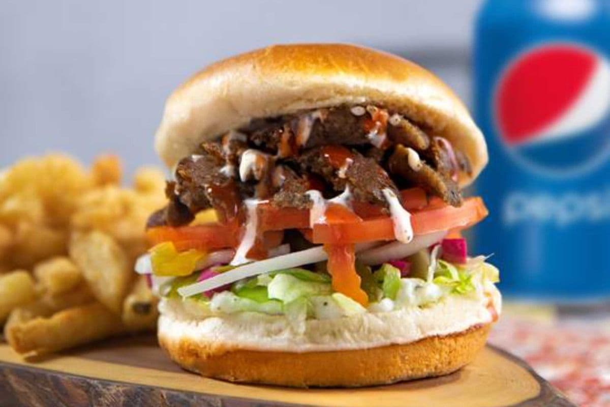Gyro Burger Combo