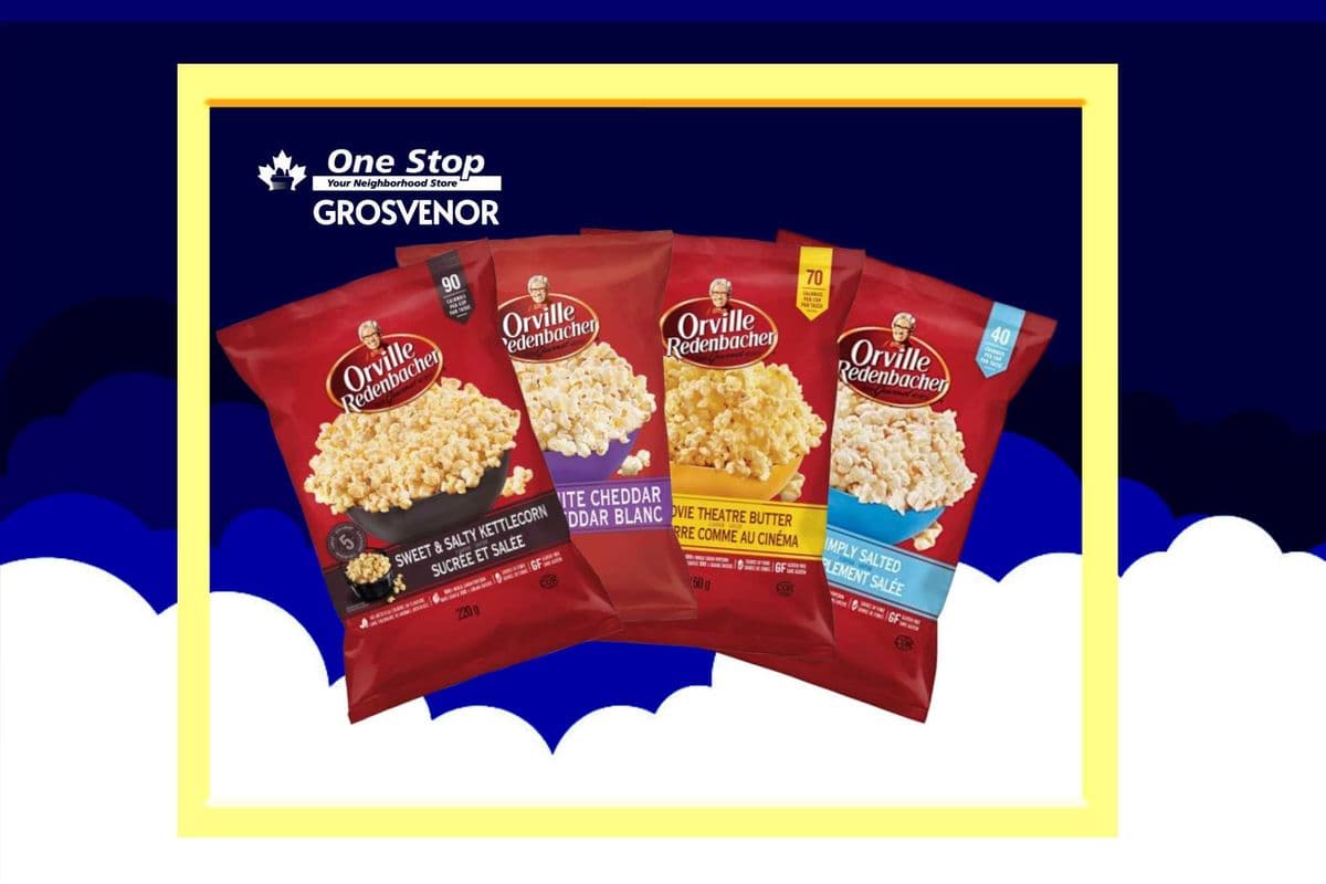 ORVILLE POPCORN (220 g) (116 g)
