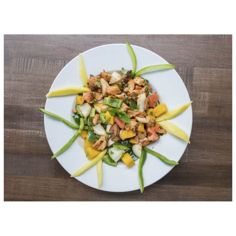 Chicken Tikka Mango Salad