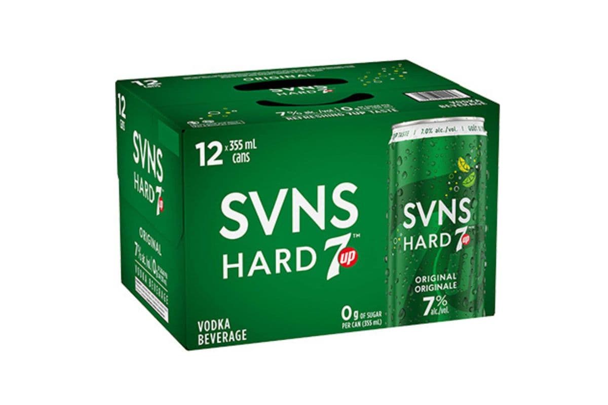 SVNS Hard 7up Original-12 Pack (12 x 355mL cans)