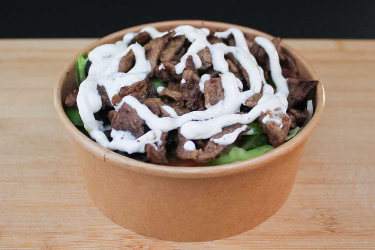 Beef Donair Salad