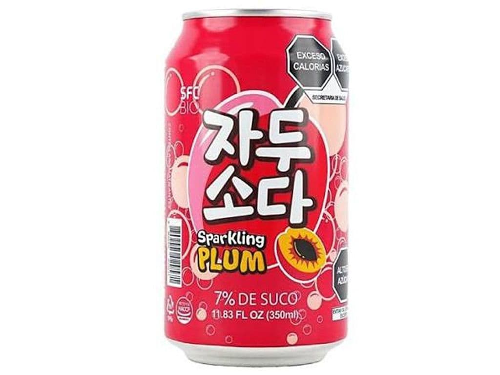 SFC Bio Sparkling Plum Korean Carbonated Beverage 350ml Asian Drink