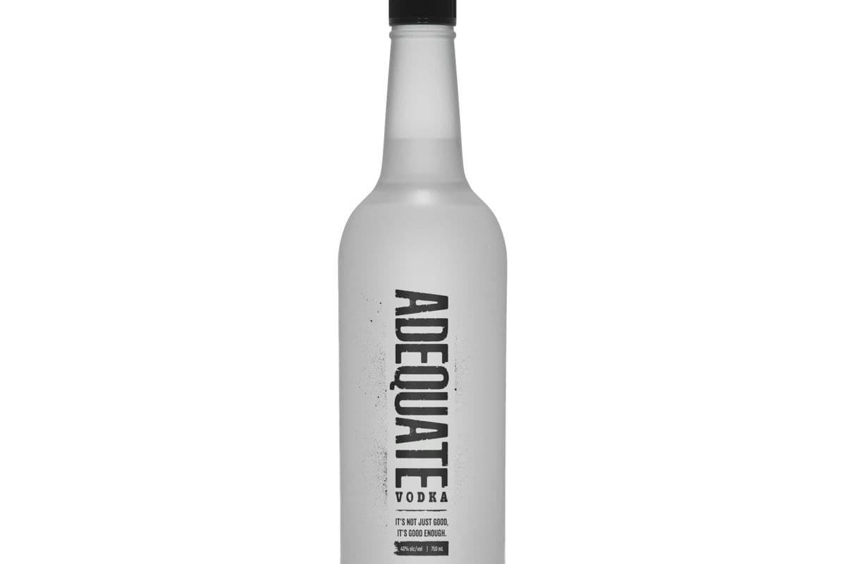 Adequate Vodka (1 x 750ml bottle)