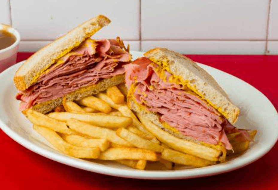 Montreal Smoked Meat Sandwich