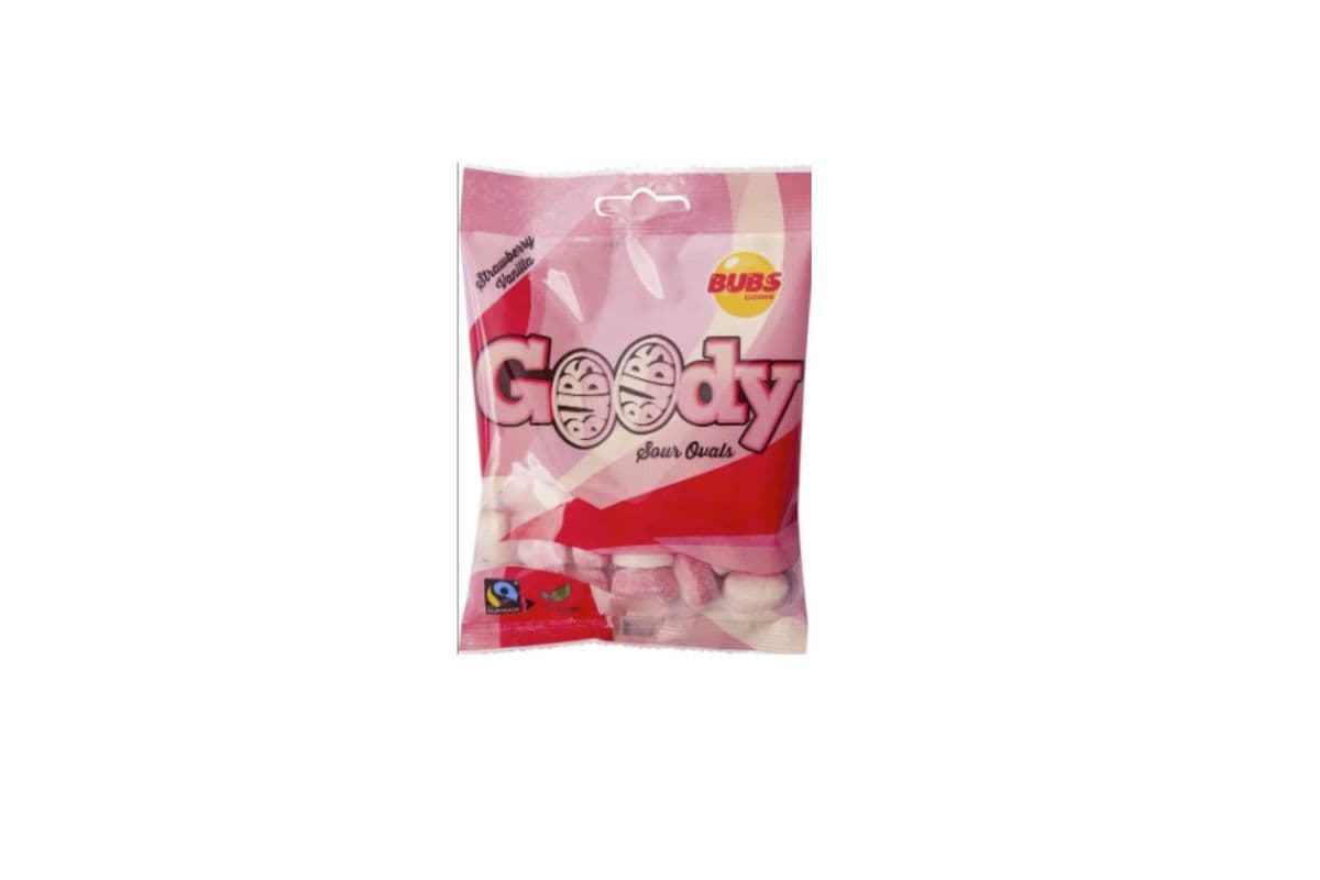 Bubs Goody Sour Ovals (90gm)