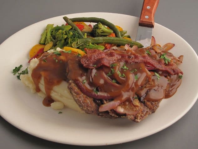 Grilled Liver & Onions
