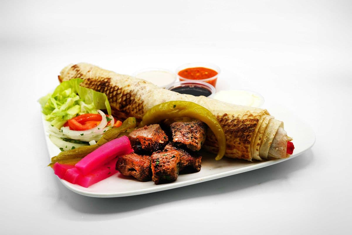 Lamb Tikka on pita
